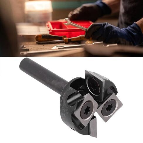 YWBL-WH Slab Flattening Router Bit, Carbide Material, 1/4 Shank, 1in Cutting Diameter for CNC and Milling Machine Use, Ideal for Professional Woodworkers in Kuwait