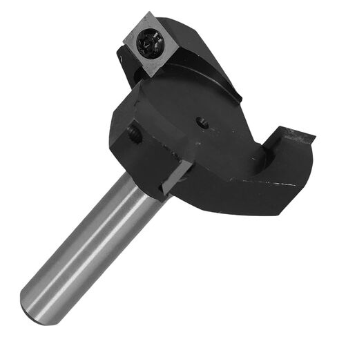 Spoilboard Surfacing Router Bit 3 Wood Planer Bits High Strength Carbon Steel CNC Woodworking Tools for Slab Flattening and Planing Silver Black Yellow 1/2in Shank in Kuwait