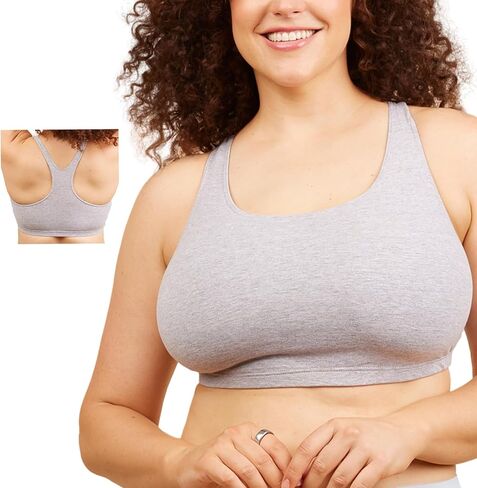The Serena - Cotton Wirefree Sports Bra in Saudi Arabia