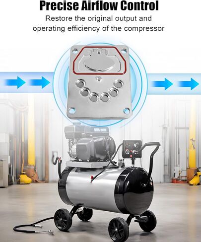 مجموعة تجميع لوحة صمام ضاغط الهواء ZAC0032 مناسبة للحرفيين Devilbiss وBlack Decker، استبدل Z-AC-0032 كم أسطواني ضاغط الهواء ومجموعة حلقة الضغط in Kuwait
