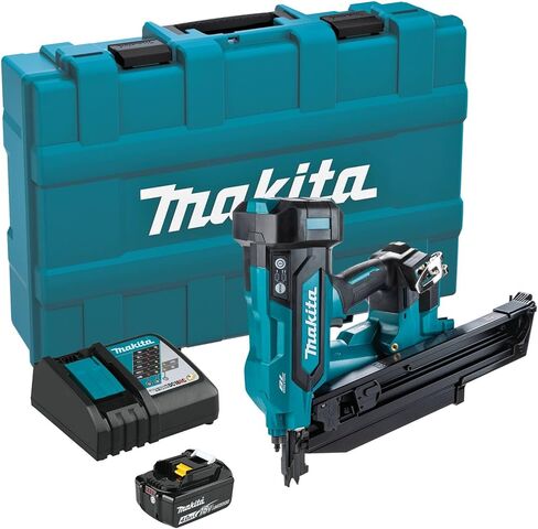 ماكيتا XNB03M1 18V LXT® ليثيوم أيون بدون فرش لاسلكي 21 درجة رأس مستدير كامل 3-1 / 2 "طقم مسامير تأطير (4.0Ah) in Kuwait