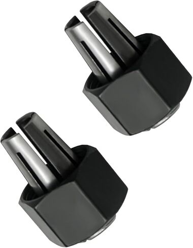 2PCS N693118 A24215SV Router Collet Chuck 1/4in 6.35mm With Nut Assembly Fits For Dewalt DCW600B、DCW600B-CA、DWP611、DWP611PK And Porter Cable 450、450PK、4512 in Kuwait