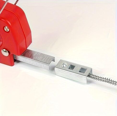 Woodworking Manual Staple Gun, Hand Tool Set, Includes Stapler and Staples, Non-Powered and Non-Electric, Suitable for 4-8mm (0.16-0.32 Inches) Long Staples, for DIY Furniture in Kuwait