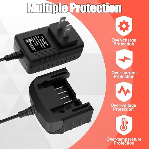 20V Charger Compatible with Black and Decker 20V Max Lithium Battery LBXR20 LBXR2020 Charger Replacement for Battery Charger LCS1620 BDCAC202B for Drill Battery in Kuwait