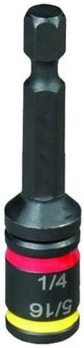 الطول الجديد Malco MSHLC 1/4 & 5/16 x 2-5/8 بوصة (67 ملم) محرك ظرف سداسي مزدوج الجوانب in Kuwait