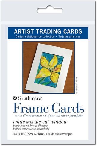 PROAR 62105912 Strathmore Artist Trading Frame مع Envelope ، 3 بوصة × 5 بوصة ، 6 عبوات in Saudi Arabia