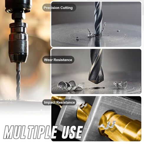 How Saw Kit, 5/8"(16mm) Cutting Diameter Hole Cutter, Tungsten Carbide Cemented Alloy - for Thick Hard Metal, Stainless Steel, Copper, Aluminum. Black in Kuwait