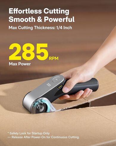 HOTO 2PCS شفرات دوارة بديلة مطلية بالتيتانيوم لمقص HOTO Edgeflow الكهربائي، متين وحاد، إعادة ملء شفرة قطع الورق المقوى للكرتون، القماش DIY، السجاد، الجلد، الورق، البلاستيك in Kuwait