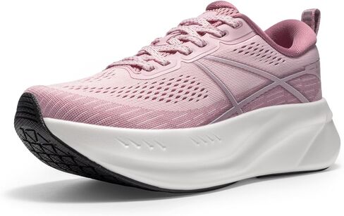 ALLSWIFIT Women's Road Running Shoes Walking Sneakers | Cushion, Tennis, Non-Slip, Comfortable, Lightweight, Gym, Workout, Athletic, Arch Support, Active5K in Saudi Arabia