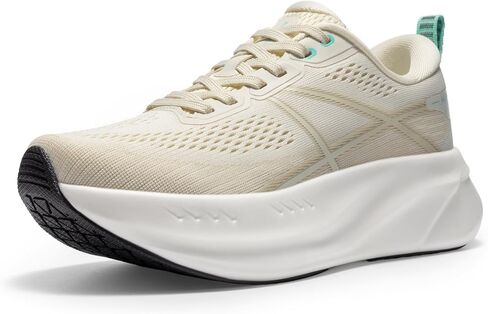 Women's Road Running Shoes Cushion Tennis Shoes Non-Slip Comfortable Lightweight Gym Workout Athletic Arch Support Walking Sneakers in Saudi Arabia