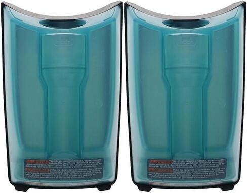 حاوية غبار بديلة 2-Pack 2609199179 تناسب ماكينة الصنفرة المدارية ذات قبضة النخيل من Bosch ROS10 in Kuwait