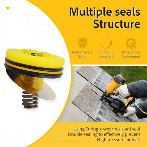 مجموعة صمامات الرأس 180450-S متوافقة مع 0430200، 04302.00، SC0430200، SC04302.00، JA1052E1 و180450 تناسب Bostitchh SX1838 SB-1850BN SB-2IN1 BT1855 SX1838 SB-1842BN SB-150SXLHF2025K in Kuwait