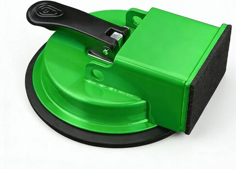 Multi-Functional Floor Gap Repair Tool with Oversized Suction Cup, Shockproof Hammering, One-Piece Sturdy Design, Seamless Fix for Wood Laminate Tile & Vinyl Floors Without Scratches (Green) in Saudi Arabia