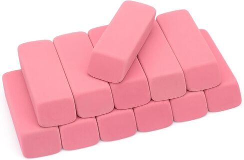 Tamaki Erasers, Pink Pencil Erasers for Drawing, Artist Eraser, Large, Pack of 6 in Kuwait