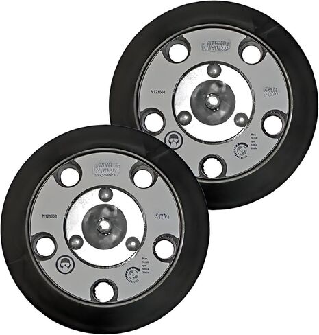 (2 حزمة) N121668-2PK ساندر 5 بوصة وسادة دعم 5 فتحات - لـ DeWalt DWE6401DS Type 1 5 بوصة قرص رمل مع غطاء غبار يحل محل 13904 in Kuwait