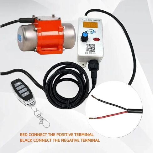 هزاز خرسانة صغير 15 وات DC12V مع وحدة تحكم في السرعة 3600 دورة في الدقيقة علبة من سبائك الألومنيوم محرك اهتزاز لطاولة اهتزاز الرمال صومعة تغذية الطاولة in Kuwait