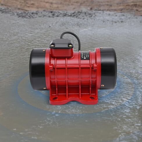 Concrete Vibrator Vibration Motor, 250W 110V Electric Vibrating Vibrators for Shaker Table, Industrial Single Phase Concrete Vibrating Motor Aluminum Vibrating Vibrators, 3500 RPM in Kuwait