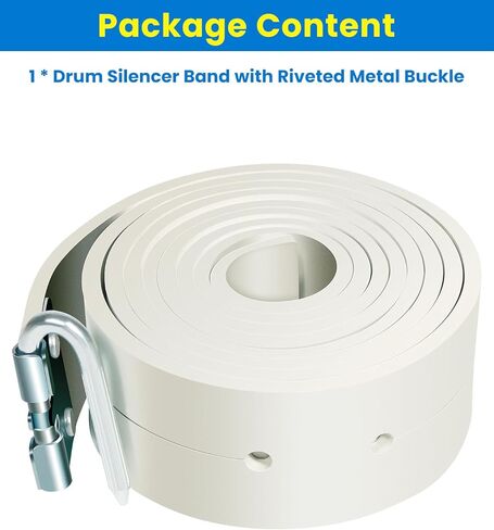 شريط كاتم صوت طبلة الفرامل PN-80B يناسب مخرطة الفرامل Ammco 5280، FMC 90988 | 6 أقدام × 1-3/4 بوصة × 1/8 بوصة حزام اهتزاز مطاطي عالي التحمل | يزيل الثرثرة والضوضاء لسيارات الركاب والشاحنات الخفيفة in Kuwait