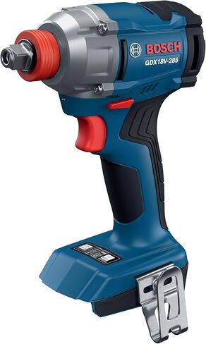 BOSCH GDX18V-285 18V مفتاح عزم دوران متوسط ​​بدون فرش 2 في 1 مفتاح ربط وسائق - عزم دوران 2500 رطل، عزم دوران منفصل 360 قدم-رطل، 0-3600 تأثير/دقيقة، خفيف الوزن 2.4 رطل (أداة عارية) in Kuwait