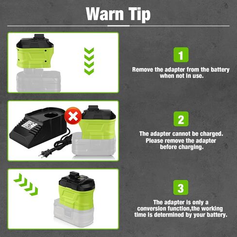 لمحول بطارية Ryobi 18 فولت إلى 12 فولت، محول بطارية ليثيوم لأدوات Ryobi 12 فولت اللاسلكية CB120L CB121L BPL-1220 130503001 130503005 in Kuwait