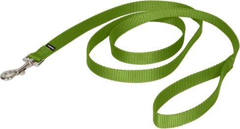PetSafe Nylon Dog Leash – Strong, Durable, Traditional Style Leash with Easy to Use Bolt Snap – 3/4" x 6', Apple Green in Saudi Arabia