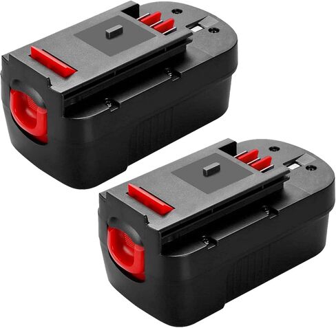 2Pack 4.5Ah HPB18 Ni-Mh Replacement Battery for Black and Decker 18V Battery HPB18 HPB18-OPE Compatible with Black Decker Battery 18 Volt Tools A1718 FS18FL Firestorm Cordless Power Tool (2Pack-1) in Kuwait