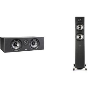 مكبر صوت ذو قناة مركزية كبيرة من سلسلة Polk Reserve R400، مكبر صوت حلقة Pinnacle جديد مقاس 1 بوصة ومكبرات صوت مخروطية توربينية مزدوجة مقاس 6.5 بوصة، معتمدة عالية الدقة، Dolby Atmos وIMAX محسّنة in Kuwait