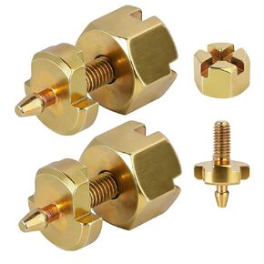 2 حزمة HC1B محور دبوس مجموعة استبدال لمالكو HC1 HC2 / لGrainer 1ELG5 1ELH8 ورقة قطع ثقب معدني، أداة دبوس محوري الثقيلة لقاطع ثقب قابل للتعديل مالكو in Kuwait