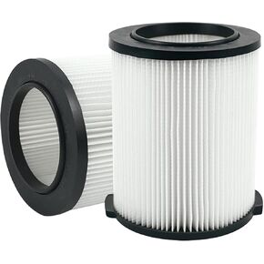 فلتر بديل رطب أو جاف ATXKXE VF4000 للمكانس الكهربائية سعة 5-20 جالون WD5500 WD0671 WD6425 WD7000 WD1280 WD1851 WD1680 WD1956 RV2400A، مرشح VF4000، عبوة من قطعتين in Kuwait