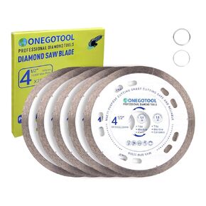 3Pcs 4-1/2 inch Tile Cutter Diamond Saw Blades for Angle Grinder Super Thin Indestructible Disc for Cutting Porcelain Ceramic Granite Marble. in Saudi Arabia