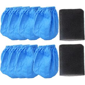 Wet Dry Vac Filter Replacement Kit for Hyper Tough VH105 3502, for Armor All VOM205P 0901 Utility Vacuum Models in Kuwait