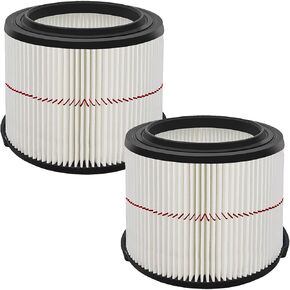 MZY LLC 2 Pack 38741 Replacement Filter for Craftsman 4 Gallon Shop Vac Filter, Wet/Dry Vac Filter fit for 3/4 Gallon Portable Shop Vacuum Model# CMXEVBE17040, part# CMXZVBE38741 in Saudi Arabia