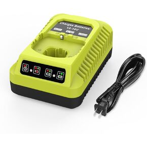 P117 P118 18V Rapid Charger Replacement for Ryobi Battery Charger Compatible with P102 P108 P189 P197 P103 P105 P107 P190 P191 in Kuwait