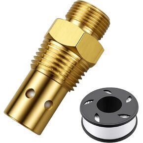 صمام فحص ضاغط الهواء 1/2 npt 1/2 CFPC مناسب لموديلات DeVilbiss Craftsman 5HP IRL6560V 5E60VAD استبدال CAC-437-2 in Kuwait