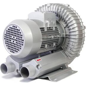 220V High-Pressure Vortex Blower - Industrial Vacuum Pump for Air Blowing, Sewage Aeration, Aquarium Fish Pond, Powerful Suction & Blowing, Durable & Efficient in Kuwait
