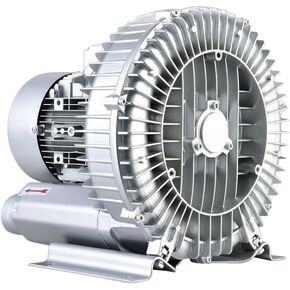220V 3HP Industrial High Pressure Vacuum Air Pump, Aluminum Vortex Ring Side Channel Blower XGB Series 1piece(200) in Kuwait