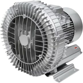 2.2kw Three Phase Ring Air Blower, Vacuum Pump Single Stage Regenerative Air Side Channel Blower 1piece in Kuwait
