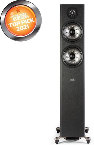 مكبر صوت ذو قناة مركزية كبيرة من سلسلة Polk Reserve R400، مكبر صوت حلقة Pinnacle جديد مقاس 1 بوصة ومكبرات صوت مخروطية توربينية مزدوجة مقاس 6.5 بوصة، معتمدة عالية الدقة، Dolby Atmos وIMAX محسّنة in Kuwait
