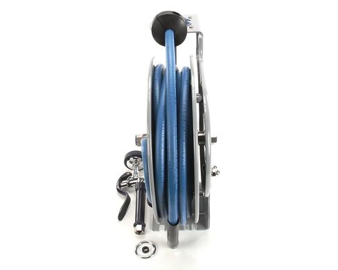 T&S Brass B-7232-01 Open Epoxy Coated Steel 35-Feet Hose Reel with Spray Valve in Kuwait