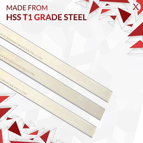 لسكاكين التوصيل 37-365 X5 مقاس 8-1/16 بوصة تناسب أيضًا Powertec 148071، Freud C470، Delta Jet 370380، DJ-20 37-365، 37-350 مجموعة من 3 شفرات قابلة لإعادة الشحن in Kuwait