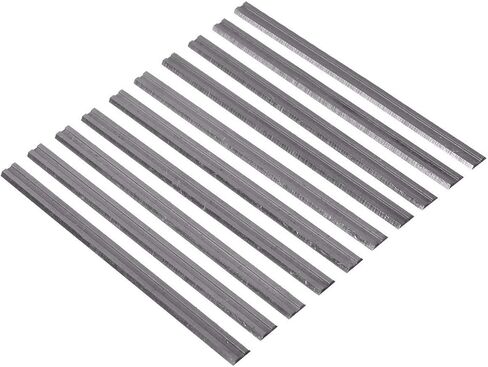 3-1/4 82mm Carbide Tipped Planer Blades Knife Portable Hand Wood Razor For DeWalt DW680K D26677K Bosch PL1632 PL2632K Makita KP0810 KP0800K WEN 6530 B&D Craftsman Ryobi Hitachi most Hand Planer 10pc in Kuwait
