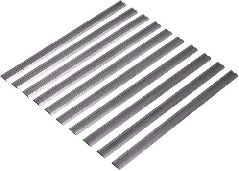3-1/4 82mm Carbide Tipped Planer Blades Knife Portable Hand Wood Razor For DeWalt DW680K D26677K Bosch PL1632 PL2632K Makita KP0810 KP0800K WEN 6530 B&D Craftsman Ryobi Hitachi most Hand Planer 10pc in Kuwait