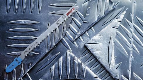 2 x Pro Aluminium Curve T227D Jigsaw Blade (للألومنيوم والمعادن غير الحديدية، الطول 100 مم، منشار الملحقات الاحترافي) من Bosch in Kuwait