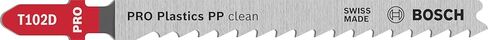 شفرة منشار أركت 2X PRO Plastics PP Clean T102D من بوش (للبلاستيك، PP وPE، الطول 100 مم، قطعتان) in Kuwait