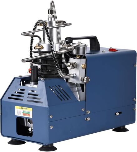 PCP Air Compressor, 4500 psi/30 MPa Scuba Tank Compressor, 110V/220V AC, PCP Air Rifle Compressor with Auto Shut-Off, 1800W High-Pressure Air Pump, Paintball Shooting, PCP Air Rifle in Kuwait