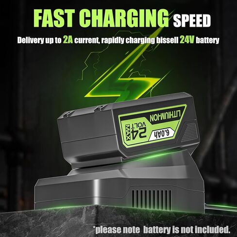 Fast Charger Compatible with Bissell 24V Battery 4054, Power Adapter Compatible with Bissell Vacuum Model 3789 3797 3789U 3789X 3797V 3797W Extra Battery in Kuwait