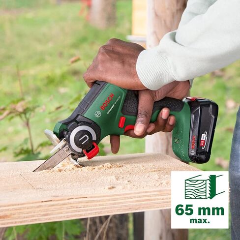 منشار Bosch اللاسلكي NanoBlade UniversalCut 18V-65 (قطع سريع للخشب والبلاستيك؛ الحد الأقصى لعمق القطع 65 مم؛ نظام 18 فولت؛ بدون بطارية) in Kuwait