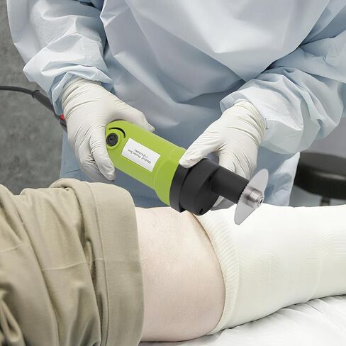 Electric Orthopedic Cast Saw, 110V Oscillating Cast Cutter with 3 Alloy Blades, Electric Plaster Saw with Adjustable Speed, 12500rpm/min for Safe, Efficient Plaster Removal in Kuwait