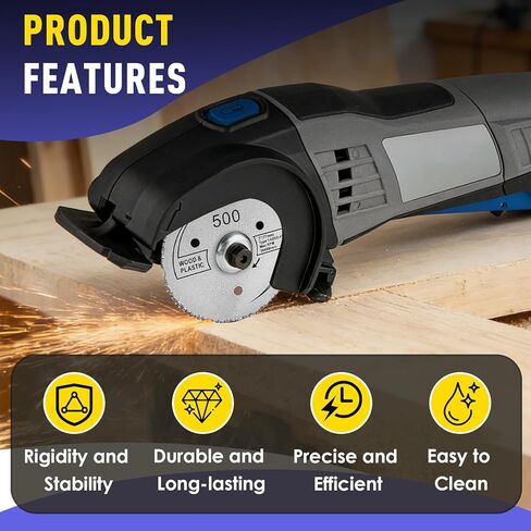 6 PCS SM500 3'' Wood Plastic Segment Carbide Circular Saw Compatible with Dremel Saw Max Series, Suitable for Precise Cutting Applications in Kuwait