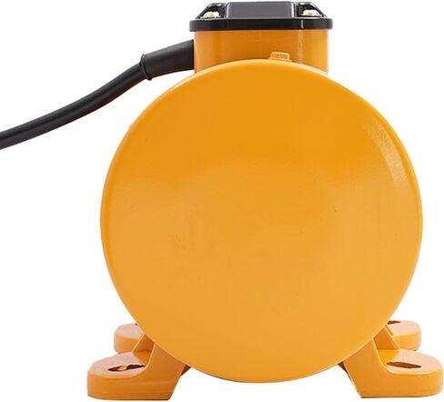 370W Vibration Motor,Industrial Table Vibration Motor,2840RPM Concrete Cement Intensive Vibrator Motor Modern Concrete Compressor Vibration Motor for Vibrating Feeders, Shakers (Yellow) in Saudi Arabia